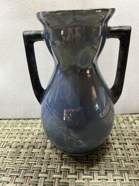 Vintage Czech Art Deco lusterware porcelain vase